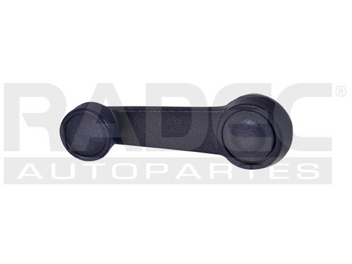[012-1924-03] MANIJA DE ELEVAR MZ 929 80-86  PERILLA AZUL PLASTICO AZUL HUSHAN    