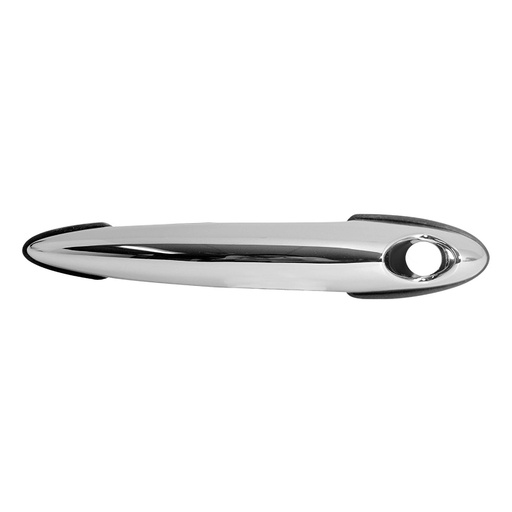 [012-2101-01] MANIJA EXTERIOR MN MINI COOPER 02-08  CON HOYO PARA LLAVE SIN SENSOR CROMADA PLASTICO HUSHAN Izquierdo Delantera  