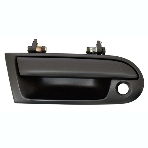 [012-2201-16] MANIJA EXTERIOR MT ECLIPSE  EG TALON 90-94  CON HOYO PARA LLAVE LISA PARA PINTAR NEGRA PLASTICO HUSHAN Derecho Delantera  