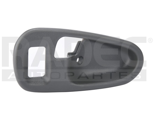 [012-2204-12] MANIJA INTERIOR MT MONTERO SPORT 02-08  SOLO BISEL GRIS PLASTICO HUSHAN Derecho Delantera/Trasera  