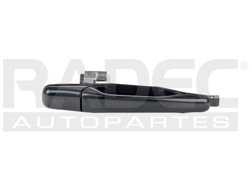 [012-2205-02] MANIJA EXTERIOR MT LANCER 03-07/OUTLANDER 03-06  LISA PARA PINTAR NEGRA PLASTICO HUSHAN Derecho Trasera  