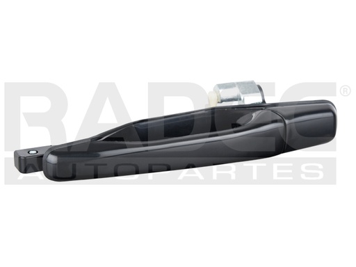 [012-2205-03] MANIJA EXTERIOR MT LANCER 03-07/OUTLANDER 03-06  LISA PARA PINTAR NEGRA PLASTICO HUSHAN Izquierdo Trasera  