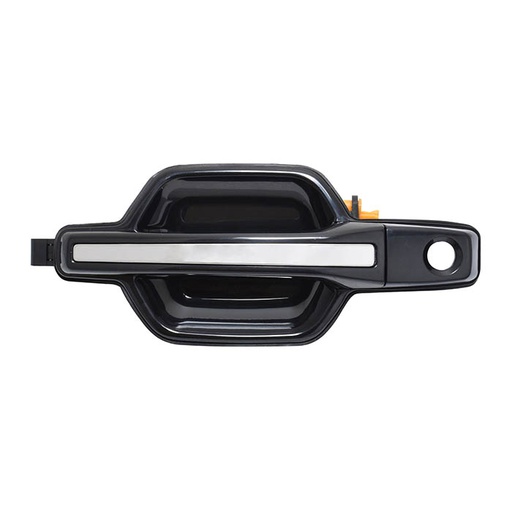 [012-2207-07] MANIJA EXTERIOR MT MONTERO LIMITED USA TYPE 04-08  CON HOYO PARA LLAVE LISA PARA PINTAR NEGRA/CROMO PLASTICO HUSHAN Izquierdo Delantera  
