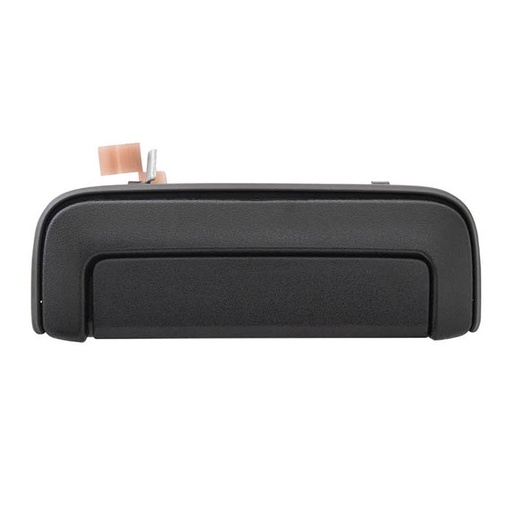 [012-2207-10] MANIJA EXTERIOR MT MONTERO SPORT 02-08  CORRUGADA NEGRA PLASTICO HUSHAN Derecho Trasera  