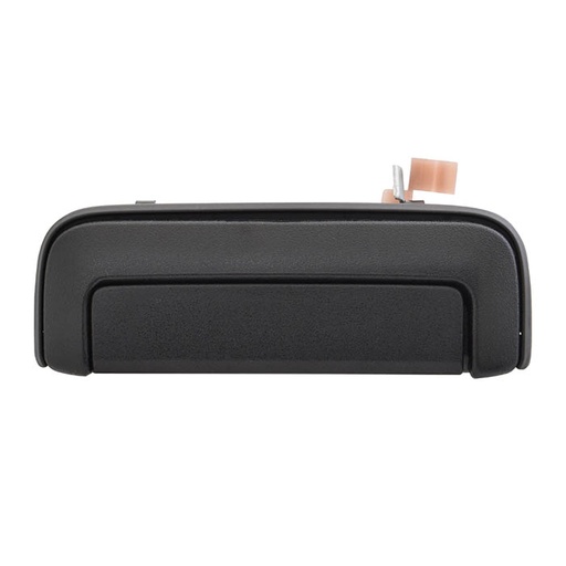[012-2207-11] MANIJA EXTERIOR MT MONTERO SPORT 02-08  CORRUGADA NEGRA PLASTICO HUSHAN Izquierdo Trasera  