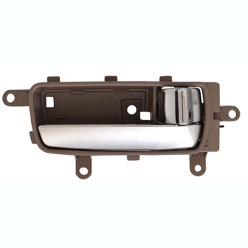 [012-2302-08] MANIJA INTERIOR NS ALTIMA 05-06  CAFE/CROMADO PLASTICO HUSHAN Derecho Delantera/Trasera  