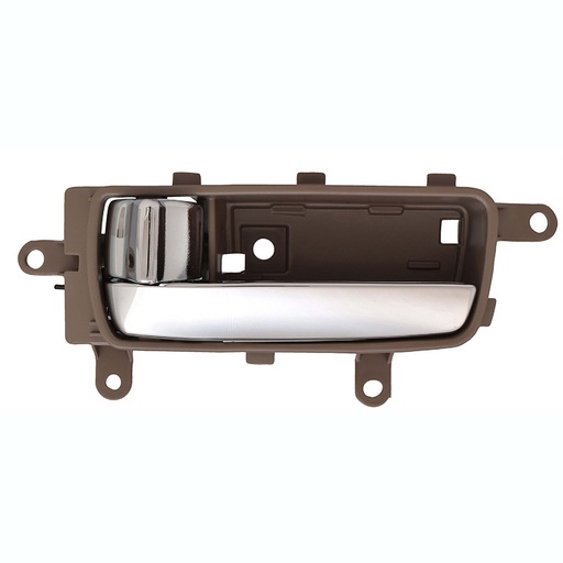 [012-2302-09] MANIJA INTERIOR NS ALTIMA 05-06  CAFE/CROMADO PLASTICO HUSHAN Izquierdo Delantera/Trasera  