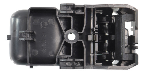 [012-2302-15] MANIJA INTERIOR NS ALTIMA 98-01/FRONTIER 98-04/XTERRA 02-04  NEGRO PLASTICO HUSHAN Izquierdo Delantera/Trasera  