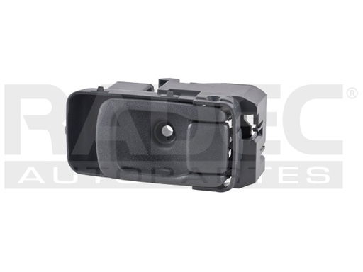 [012-2302-16] MANIJA INTERIOR NS ALTIMA 98-01/FRONTIER 98-04/XTERRA 02-04  GRIS CLARO PLASTICO HUSHAN Derecho Delantera/Trasera  