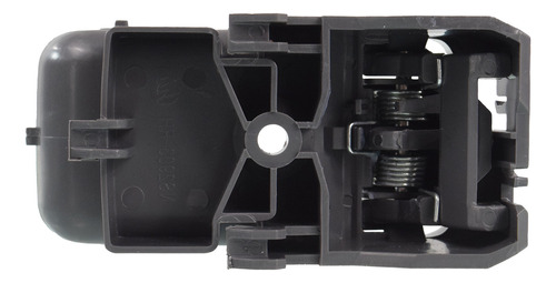 [012-2302-17] MANIJA INTERIOR NISSAN ALTIMA 98-01/FRONTIER 98-04/XTERRA 02-04  GRIS CLARO PLASTICO HUSHAN Izquierdo Delantera/Trasera