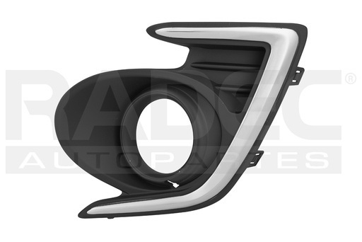 [003-0902-05] REJILLA FASCIA DELANTERA DG ATTITUDE 15-23 F/CROMADO IZQ