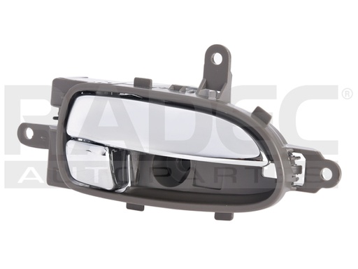 [012-2302-28] MANIJA INTERIOR NS ALTIMA 07-12/MAXIMA 09-15  CAFE CLARO/CROMADA PLASTICO HUSHAN Derecho Delantera/Trasera  