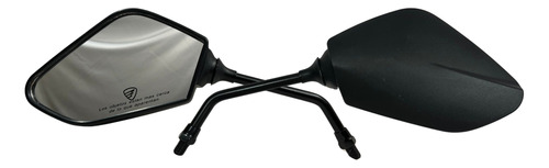 [F10010202] Espejo Retrovisor Moto Italika DM150 RT200  1 PAR