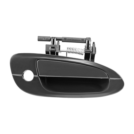 [012-2302-46] MANIJA EXTERIOR NS ALTIMA 02-06  CON HOYO PARA LLAVE LISA PARA PINTAR NEGRA PLASTICO HUSHAN Derecho Delantera  