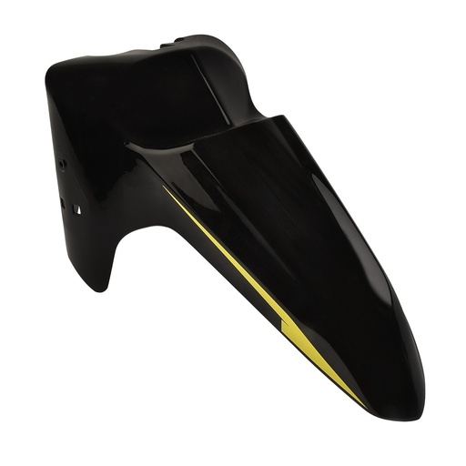 [F16010343] SALPICADERA DEL NEGRO AMARILLO AT125 RT 20-22