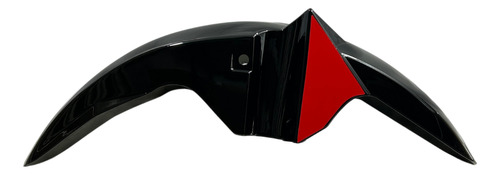 [SAL-4101-0082] SALPICADERA DELANTERA ROJO/NEGRO ITALIKA 125Z