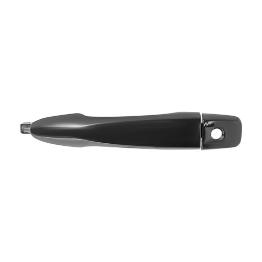 [012-2307-23] MANIJA EXTERIOR NS MAXIMA 16-18/MURANO 19-20/ROGUE USA TYPE 15-19/X-TRAIL 15-20  CON HOYO PARA LLAVE SIN SENSOR LISA NEGRA PLASTICO HUSHAN Izquierdo Delantera  