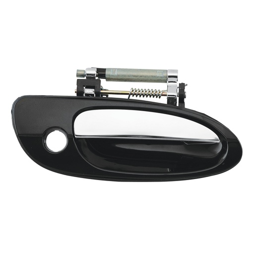 [012-2310-02] MANIJA EXTERIOR NS MAXIMA 00-03  IN I30 00-01  CON HOYO PARA LLAVE LISA PARA PINTAR NEGRA/CROMO PLASTICO HUSHAN Derecho Delantera  
