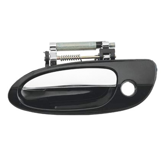 [012-2310-03] MANIJA EXTERIOR NS MAXIMA 00-03  IN I30 00-01  CON HOYO PARA LLAVE LISA PARA PINTAR NEGRA/CROMO PLASTICO HUSHAN Izquierdo Delantera  