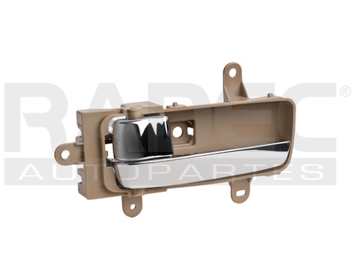 [012-2310-13] MANIJA INTERIOR NS MAXIMA 06-08  BEIGE/CROMADA PLASTICO HUSHAN Izquierdo Delantera/Trasera  