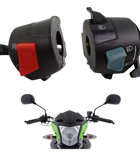 [ENMAN-1110-0004] MANDOS JGO P/ITALIKA FT150,DINAMO UTILITARIO