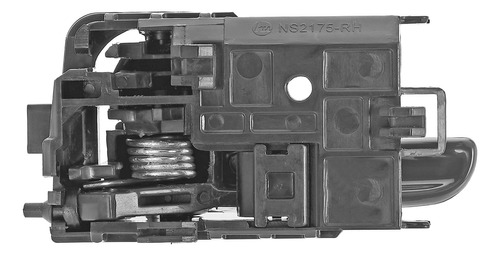 [012-2316-10] MANIJA INTERIOR NS SENTRA 00-06  GRIS OBSCURO PLASTICO HUSHAN Derecho Delantera/Trasera  