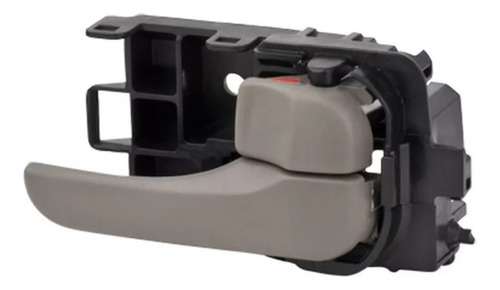 [012-2316-18] MANIJA INTERIOR NISSAN SENTRA 00-06  GRIS CLARO PLASTICO HUSHAN Derecho Delantera/Trasera