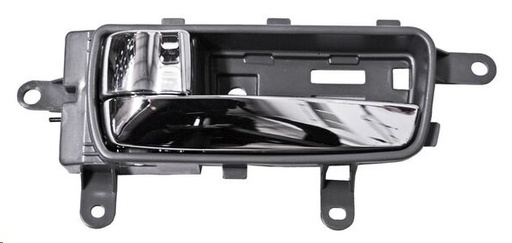 [012-2316-27] MANIJA INTERIOR NS SENTRA 07-12  GRIS/CROMO PLASTICO HUSHAN Izquierdo Delantera/Trasera  