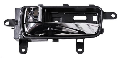 [012-2316-29] MANIJA INTERIOR NS SENTRA 07-12  NEGRA/CROMO PLASTICO HUSHAN Izquierdo Delantera/Trasera  
