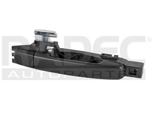 [012-2316-30] MANIJA EXTERIOR NS SENTRA 07-12  CON BASE LISA PARA PINTAR NEGRA HUSHAN Derecho Trasera  