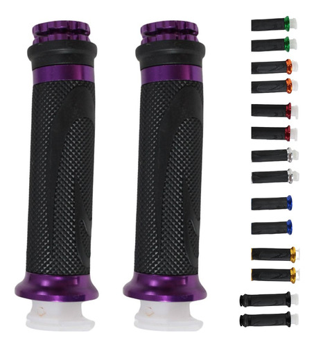 [ENPUN-1107-0015M] PUÑOS JGO. ALUMINIO MORADO