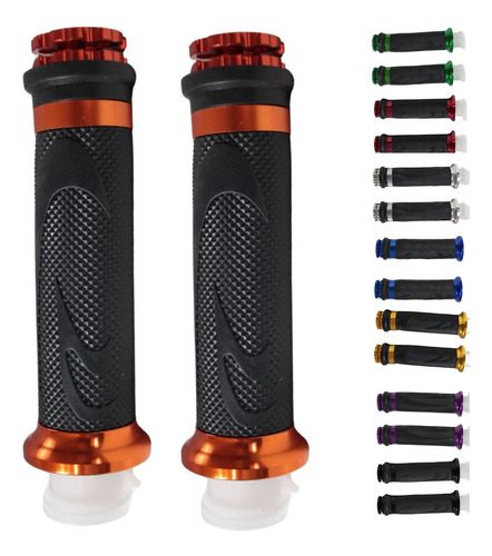 [ENPUN-1107-0015T] PUÑOS JGO. ALUMINIO NARANJA