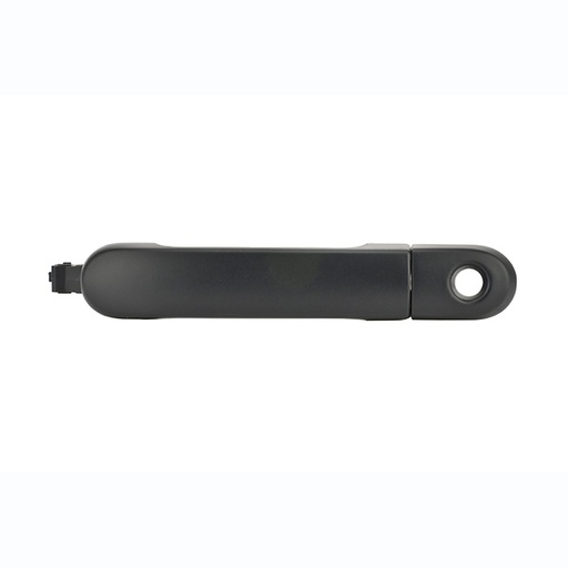[012-2318-03] MANIJA EXTERIOR NS TIIDA 07-17  CON HOYO PARA LLAVE LISA PARA PINTAR NEGRA PLASTICO HUSHAN Izquierdo Delantera  