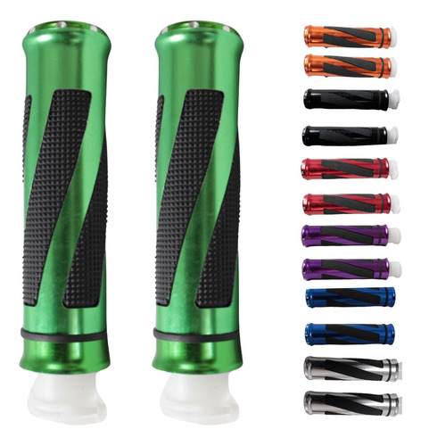 [ENPUN-1107-0016V] JUEGO DE PUÑOS MARCA MATSUMA ALUMINIO COLOR VERDE