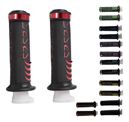 [ENPUN-1107-0031R] PUÑOS JGO. GOMA SUAVE ROJO