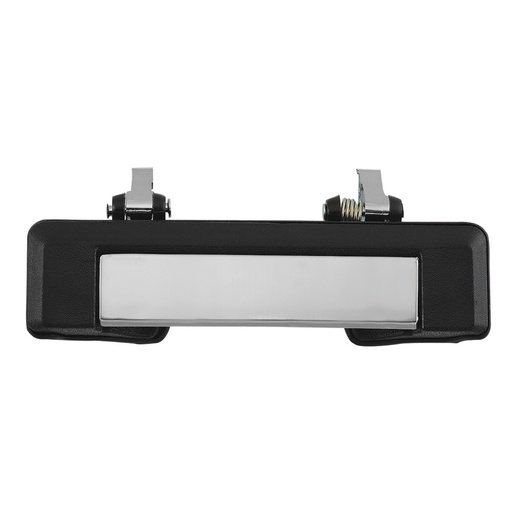 [012-2321-14] MANIJA EXTERIOR NS TSURU II GUAYIN 88-91  CORRUGADA NEGRA/CROMO PLASTICO HUSHAN Derecho/Izquierdo Delantera/Trasera  