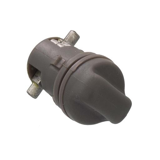 [012-2321-28] MANIJA INTERIOR NS TSURU I GUAYIN 84-87/TSURU II GUAYIN 88-91/720 81-93  SIN HOYO PARA LLAVE PARA GUANTERA GRIS PLASTICO HUSHAN    