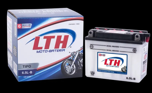 [LTH-6.5L-B] BATERIA MOTO LTH CB6.5L-B