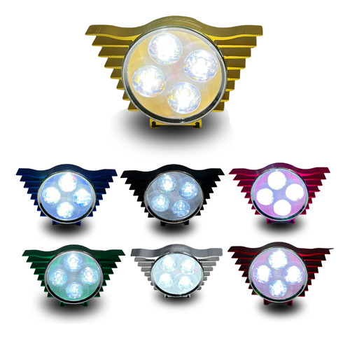 [FOB-3216-0902] FARO AUXILIAR HYPERLED IR-0900 8-80V 4W 200LM DORADO