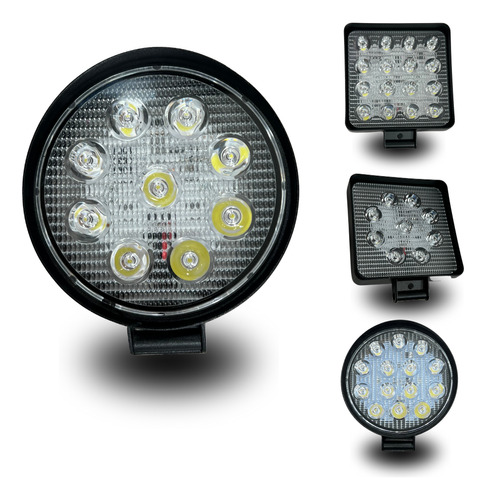 [ENFOB-3216-1620] FARO AUX HIPERLED P/MOTO IR-C08R 12-80V 27W 1500LM