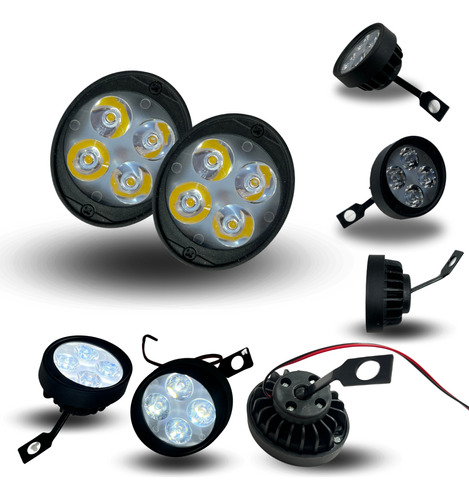 [ENFOB-3216-1590N] PAR FARO AUXILIAR LED IR1590 8-80V 16W NEGRO