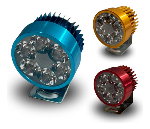 [ENFOB-3216-1571A] FARO AUXILIAR MOTO LEDS IR1571 8-80V 6W AZUL