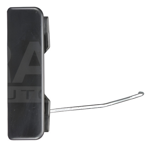 [012-2322-14] MANIJA EXTERIOR NS URVAN 86-01  LISA NEGRA ZINC HUSHAN Derecho  Puerta corrediza 