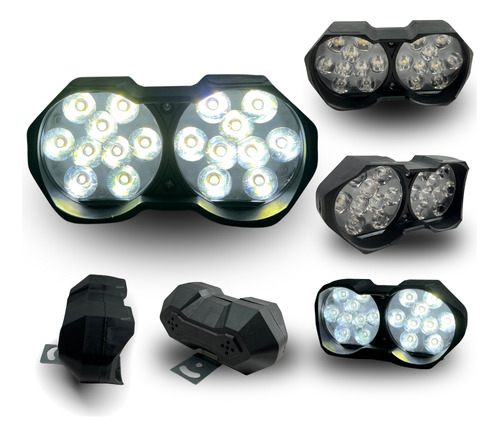 [ENFOB-3216-1553] FARO AUXILIAR MOTO 18LED ESTROBO IR-1553 10-80V