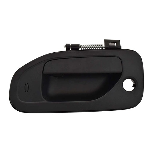 [012-2322-25] MANIJA EXTERIOR NS URVAN 14-18  CON HOYO PARA LLAVE CORRUGADA NEGRA PLASTICO HUSHAN Izquierdo Delantera  
