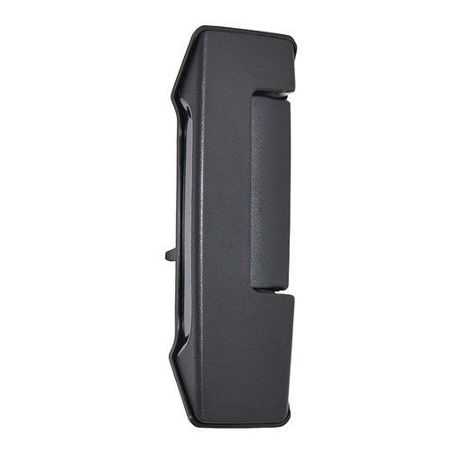 [012-2322-30] MANIJA EXTERIOR NS URVAN 02-18  SIN HOYO PARA LLAVE CORRUGADA NEGRA PLASTICO HUSHAN Derecho  Puerta corrediza 