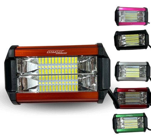 [FOB-3216-1857] FARO AUXILIAR HYPERLED 72W 7000K 4800LM NARANJA