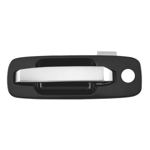 [012-2324-01] MANIJA EXTERIOR NS X-TRAIL 02-07  CON HOYO PARA LLAVE NEGRA/CROMO PLASTICO HUSHAN Izquierdo Delantera  
