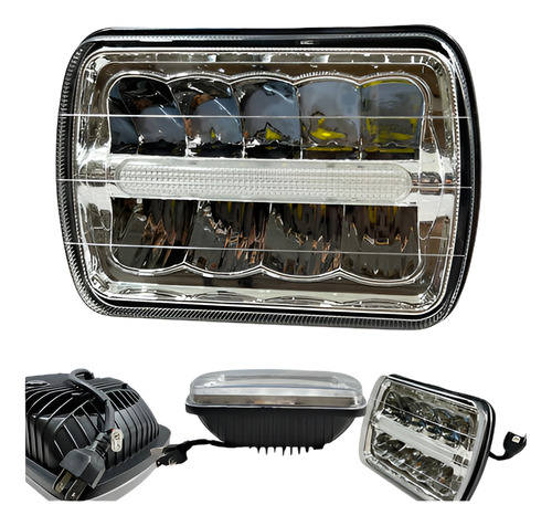 [ENFOB-3216-9041] FARO PIEZA 7" DELANTERO CUADRADO LED 5600*2LM