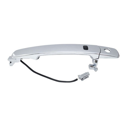 [012-2324-21] MANIJA EXTERIOR NS X-TRAIL 08-14/MURANO 04-08  IN FX35/G35 03-07  CON HOYO PARA LLAVE CON SENSOR 2 PINS CROMO PLASTICO HUSHAN Izquierdo Delantera  